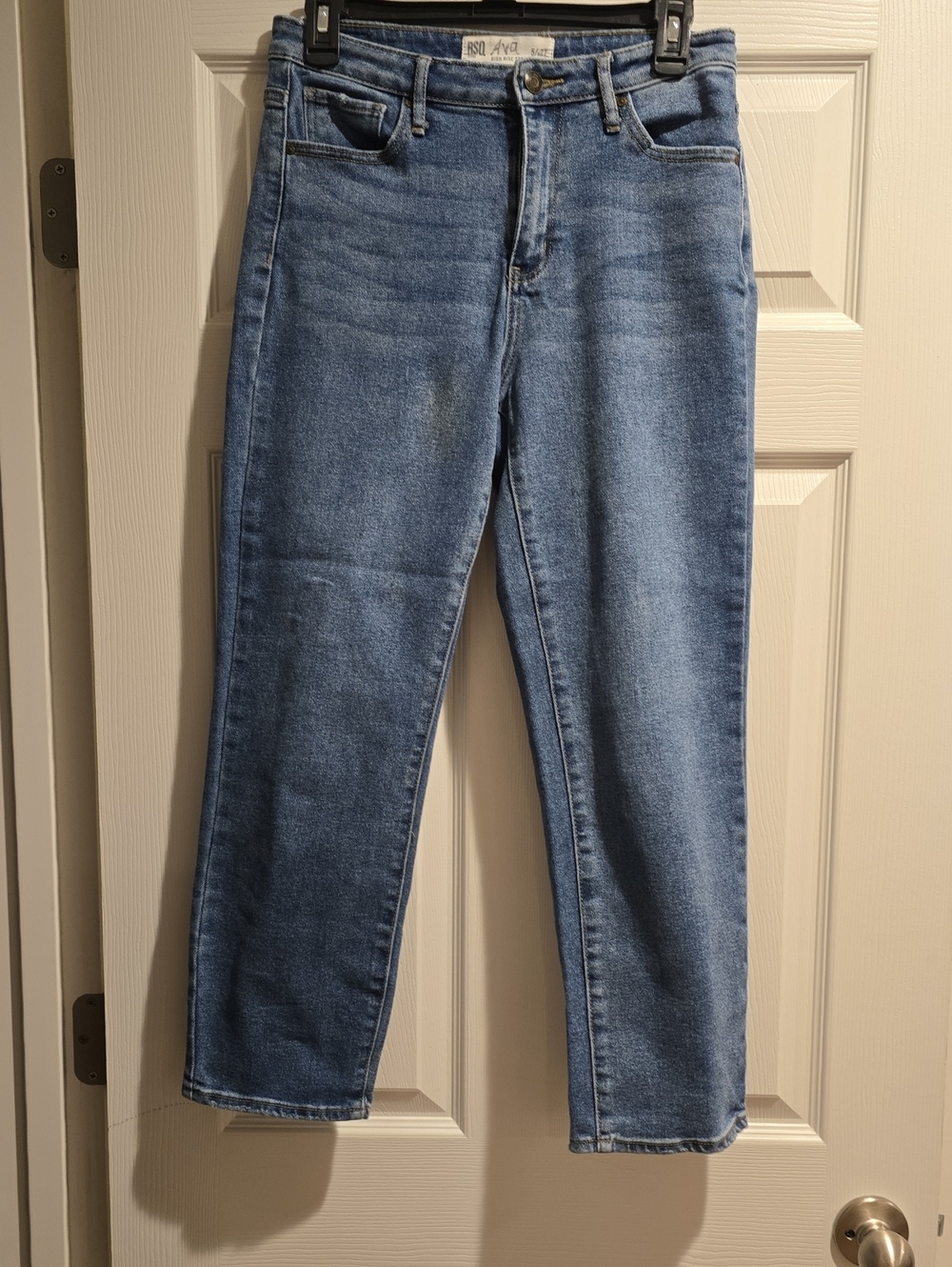 RSQ Straight-Leg Light Blue Jeans